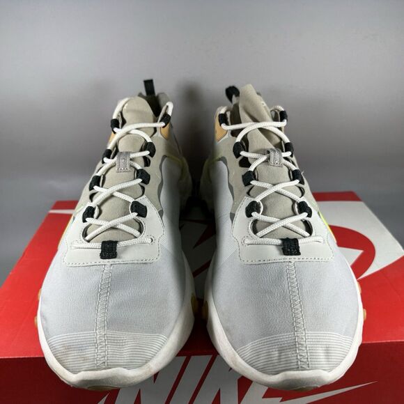 Nike React Element‎ 55 BQ6166-009 Mens Gray Running Shoes Sneakers Size 13 - Picture 3 of 8